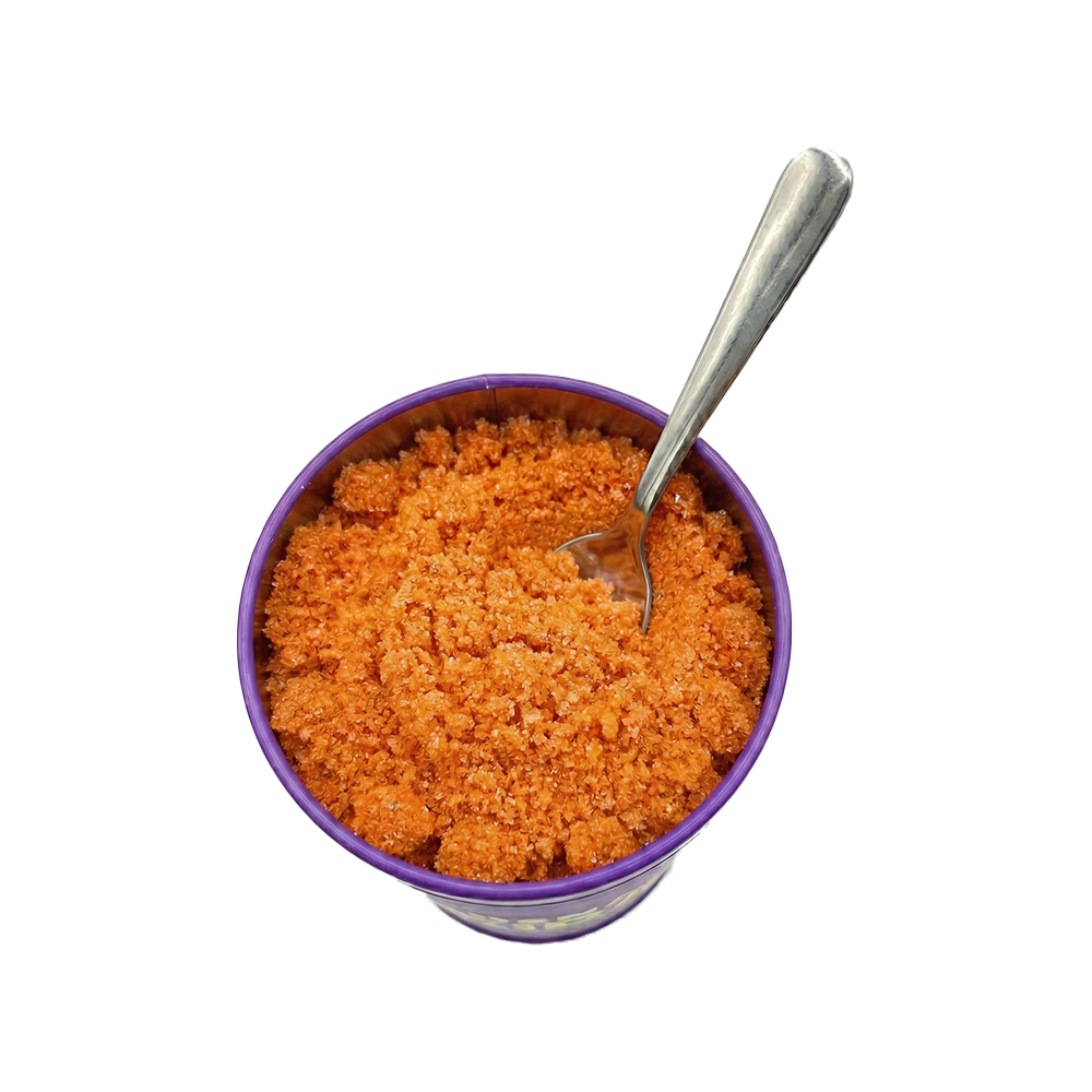 Lata de Arenas Ácidas de Frezzyks de mango con textura kinética