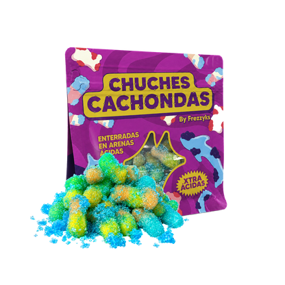Minigusanos ácidos cachondos de arandanos
