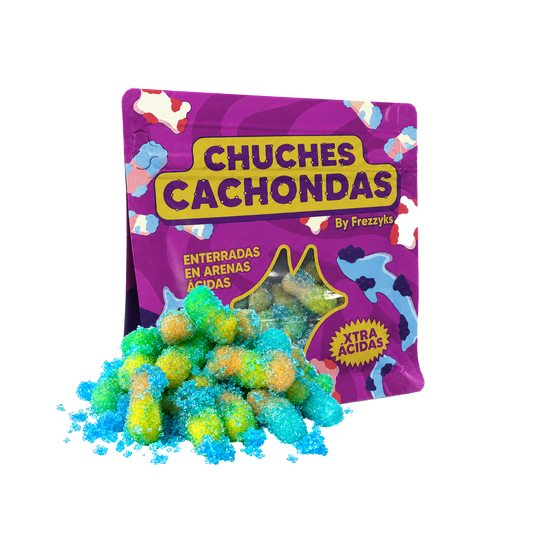 Minigusanos ácidos cachondos de arandanos