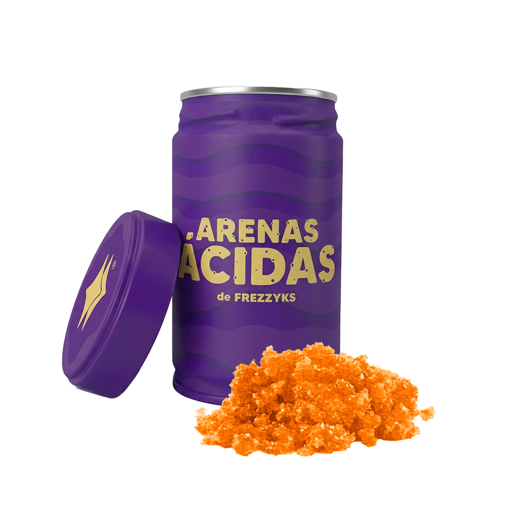 Lata Arenas Ácidas de Frezzyks de mango