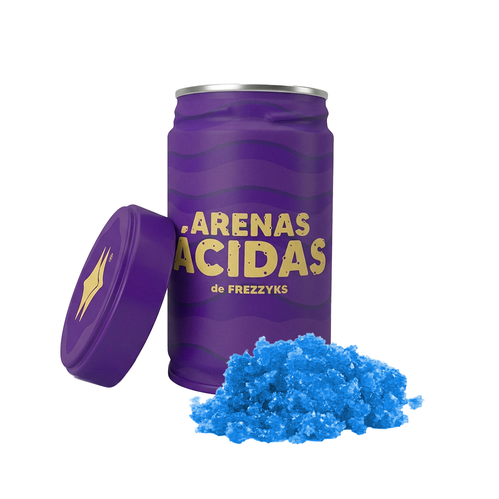 Arena ácida de arándanos