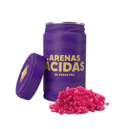 Lata de Arenas Ácidas de Frezzyks de fresa