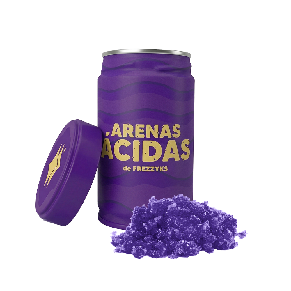 Lata de Arenas Ácidas de Frezzyks de grosella negra