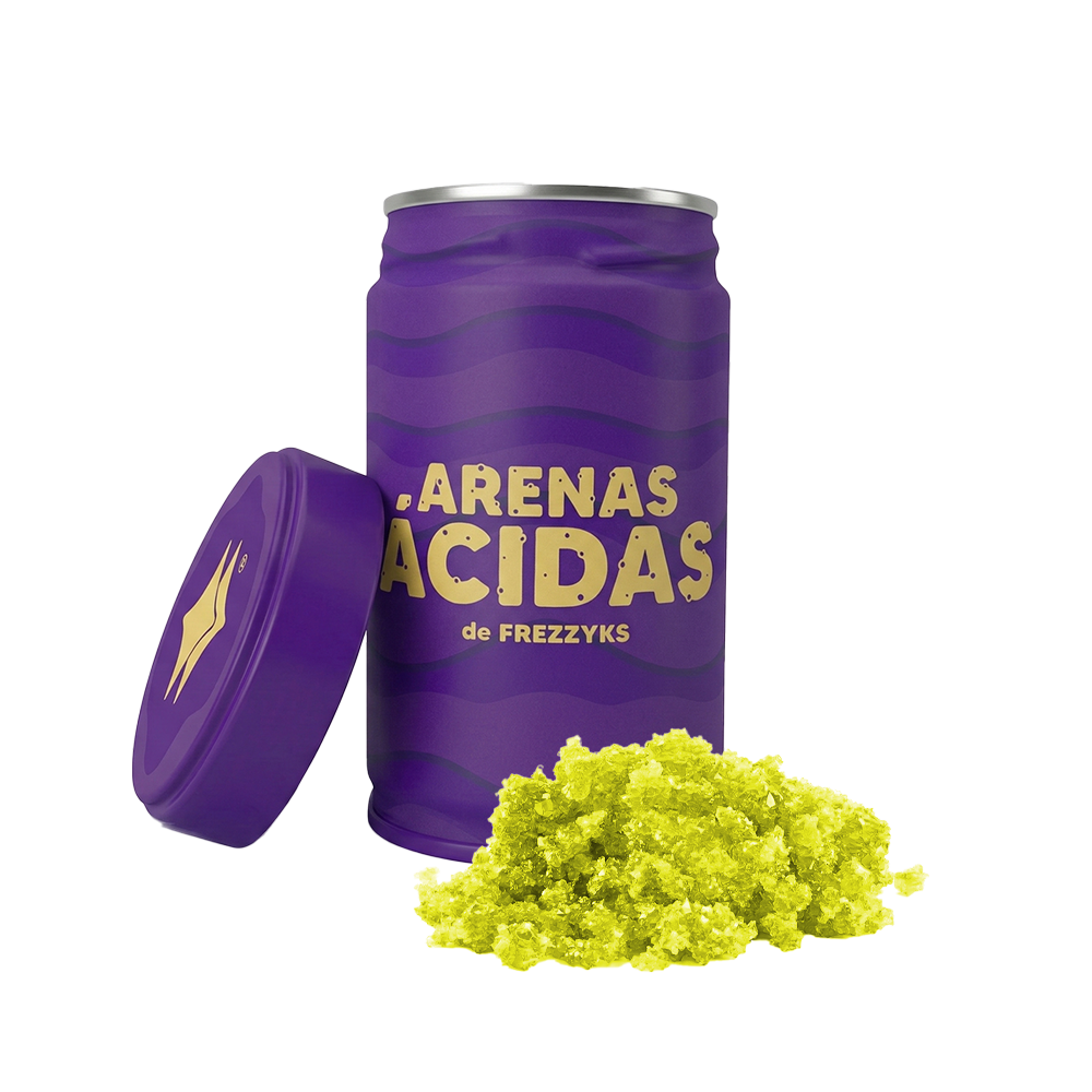 Lata de Arenas Ácidas de Frezzyks de limón