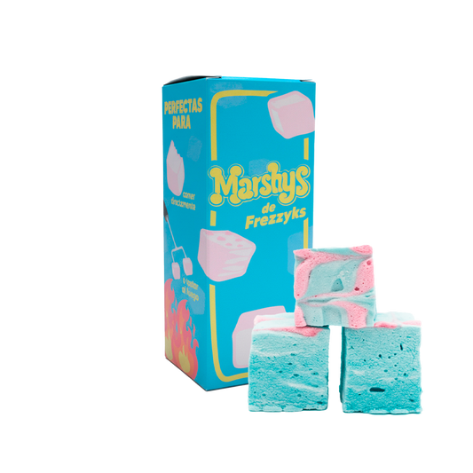 Caja de Marshys de frutos de Frezzyks