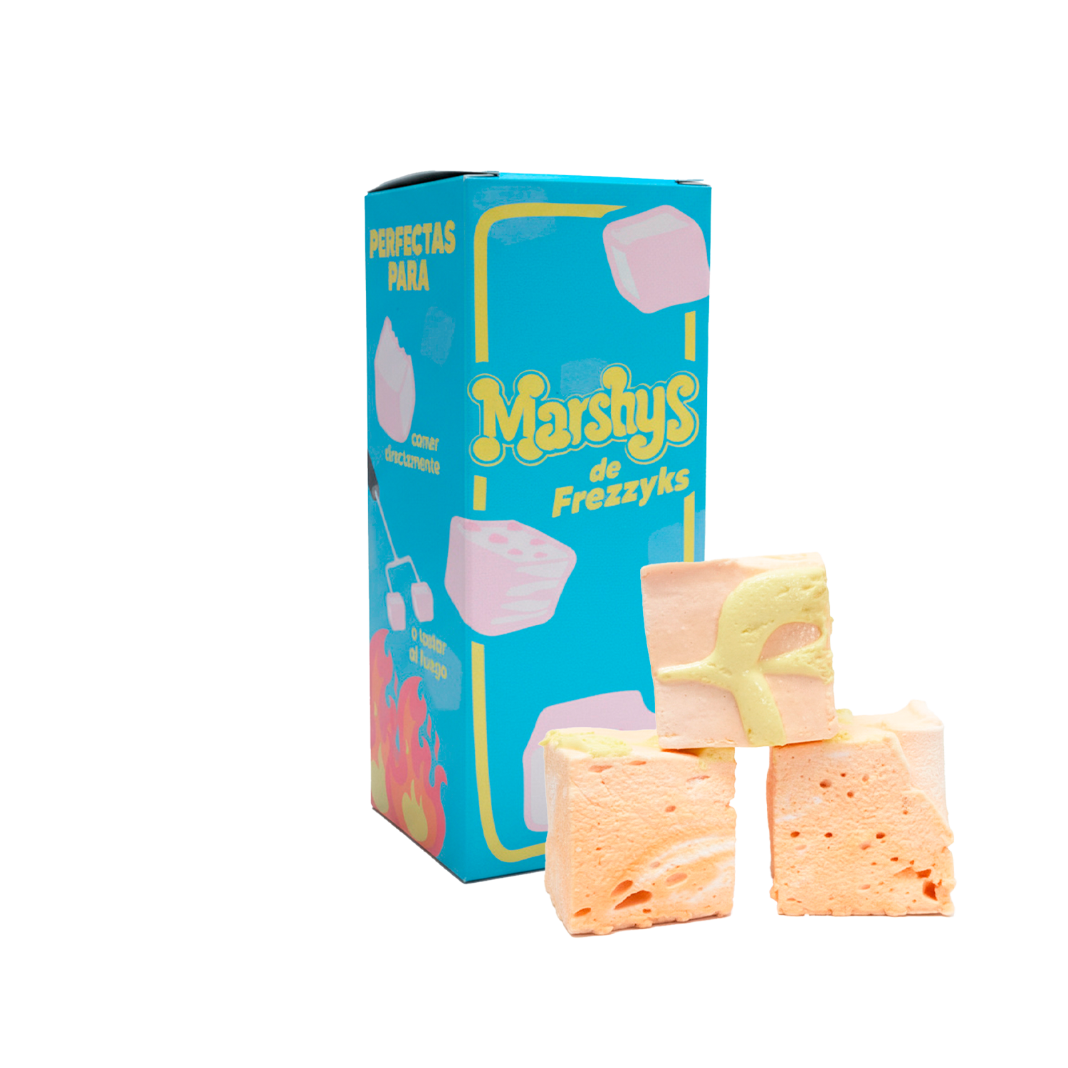Caja de Marshys de Mango de Frezzyks