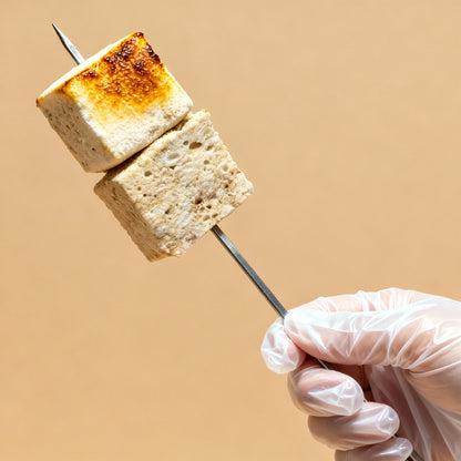 Marshys de Smars de Frezzyks tostadas en un pincho