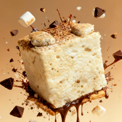 Marshys de smore's de Frezzyks en primer plano