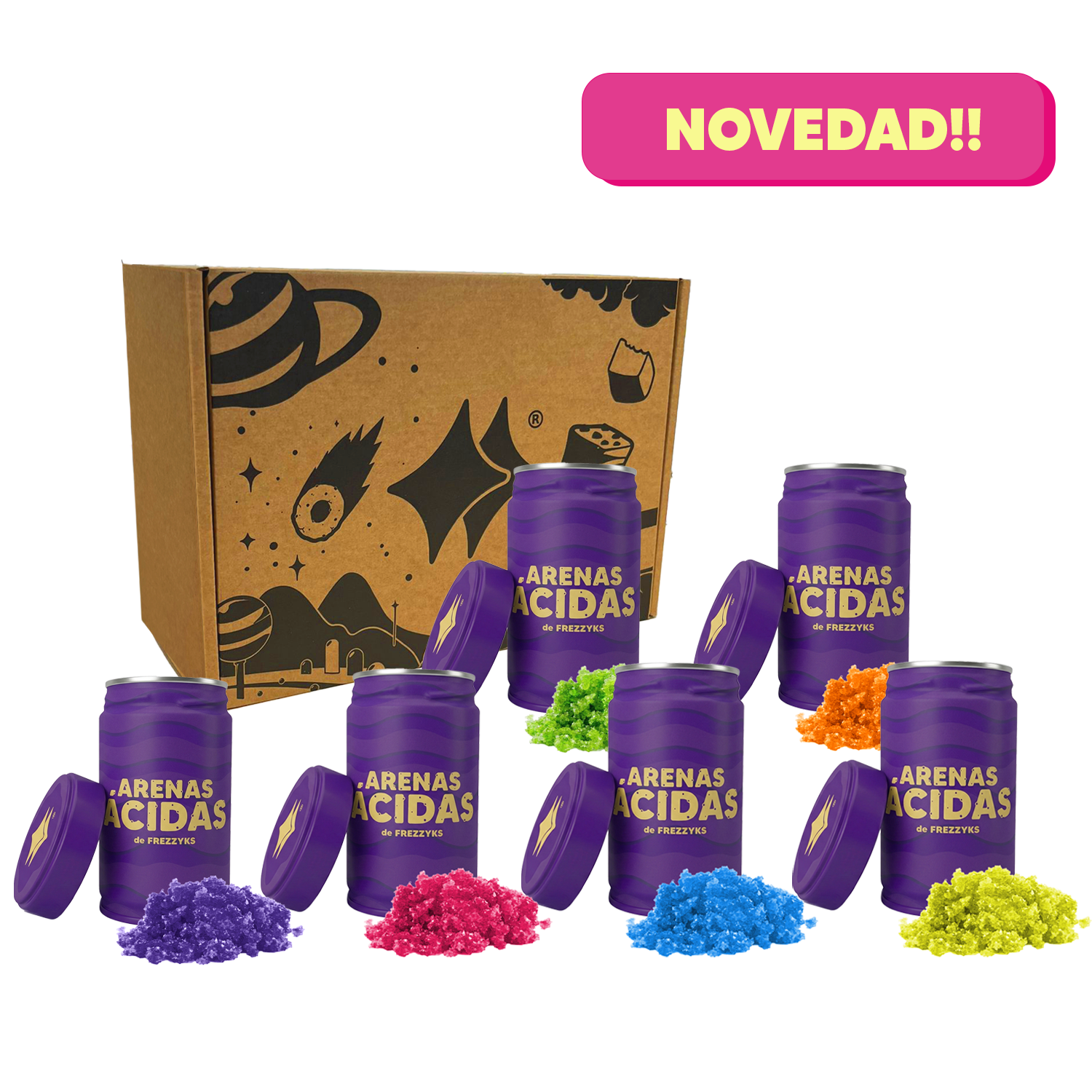 SuperPack Arenas Ácidas de Frezzyks