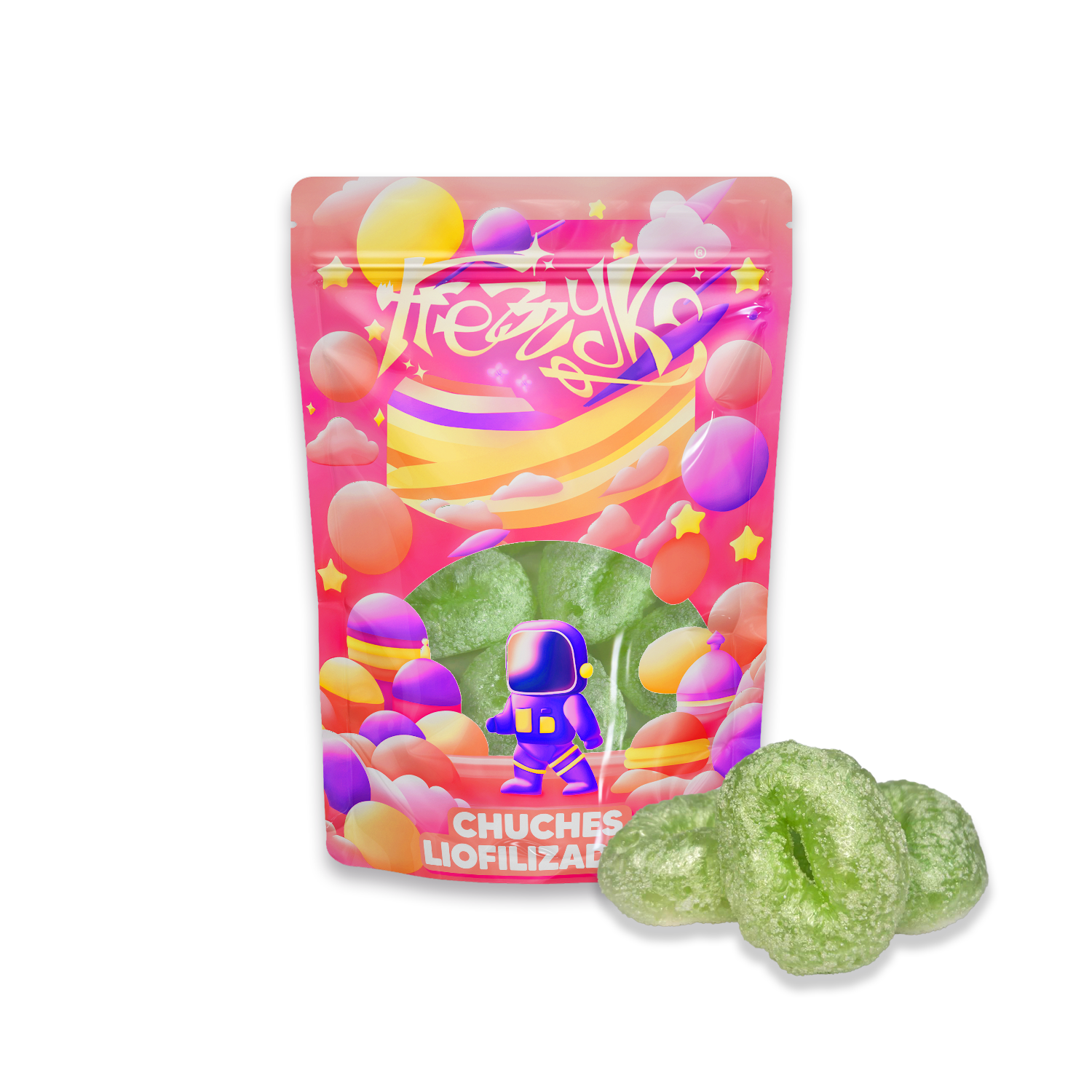 Aros de Manzana Liofilizados