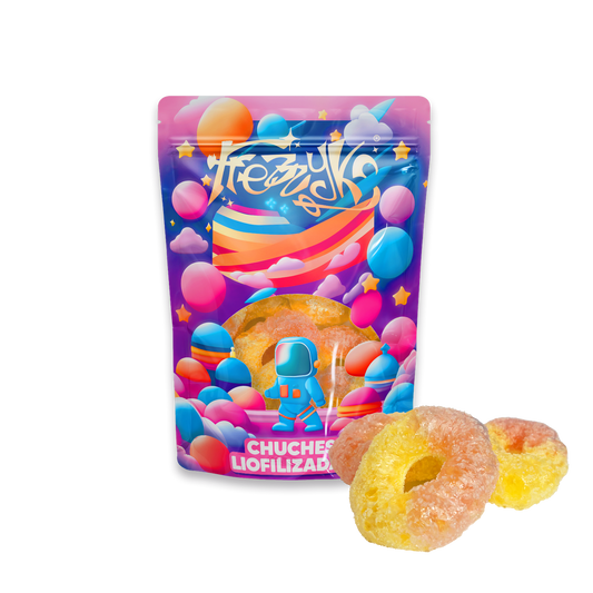 Aros de Melocotón Liofilizados