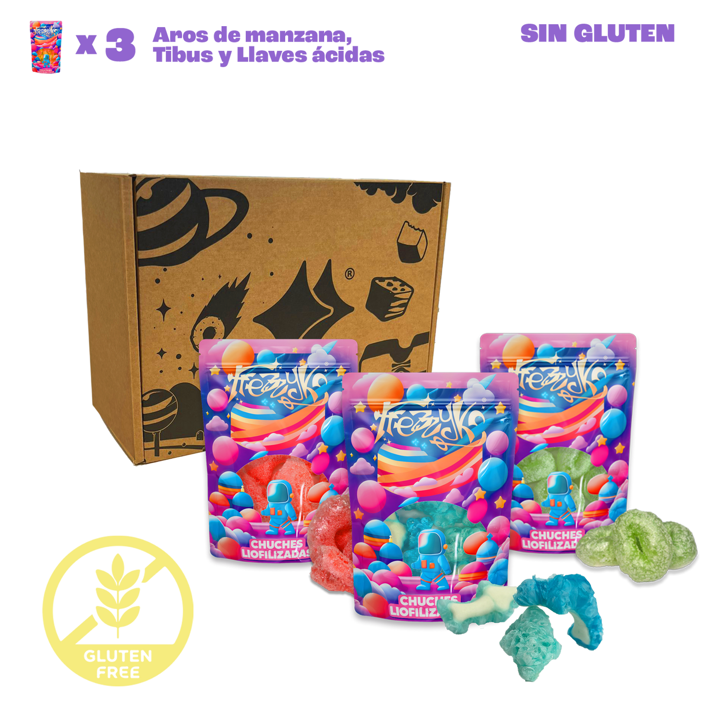 Pack degustacion Sin gluten