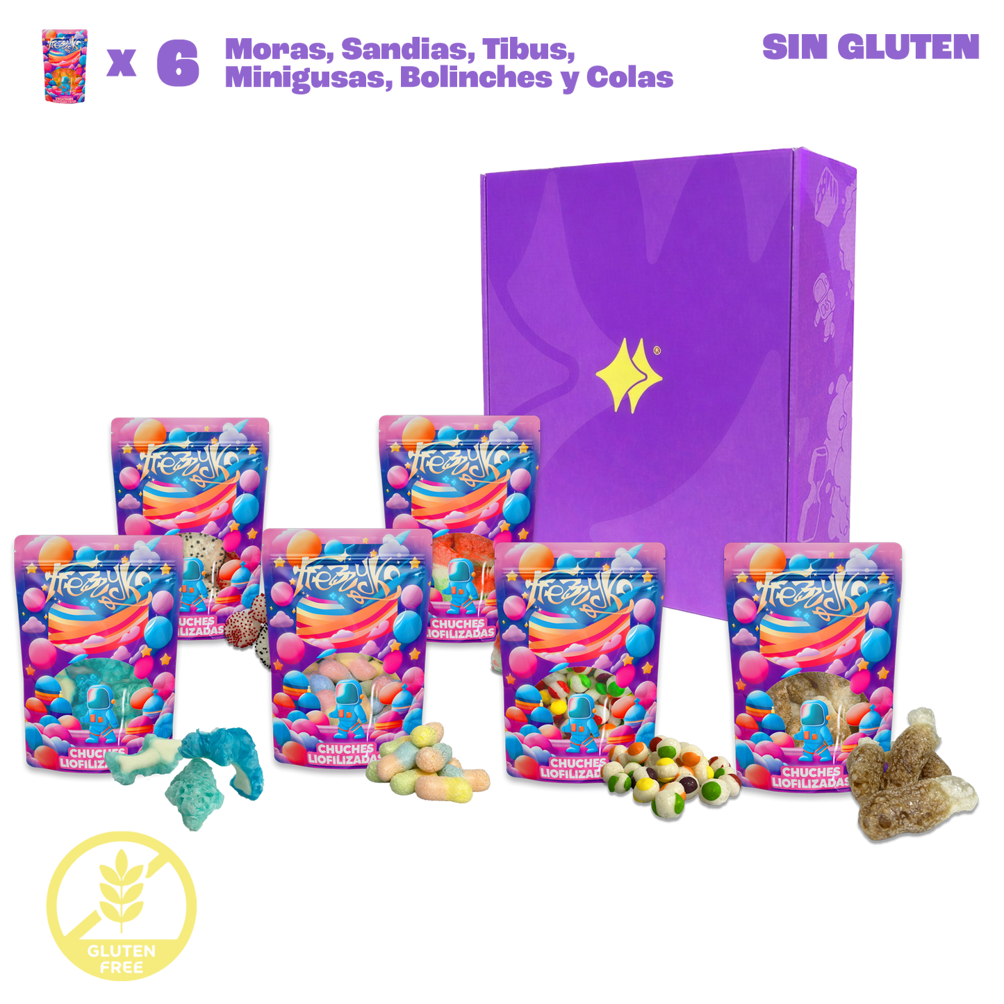 Super pack degustación Sin gluten